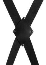 OUCH! - BONDAGE SETT TIL DØR MED HÅND OG FOT CUFFS - SORT