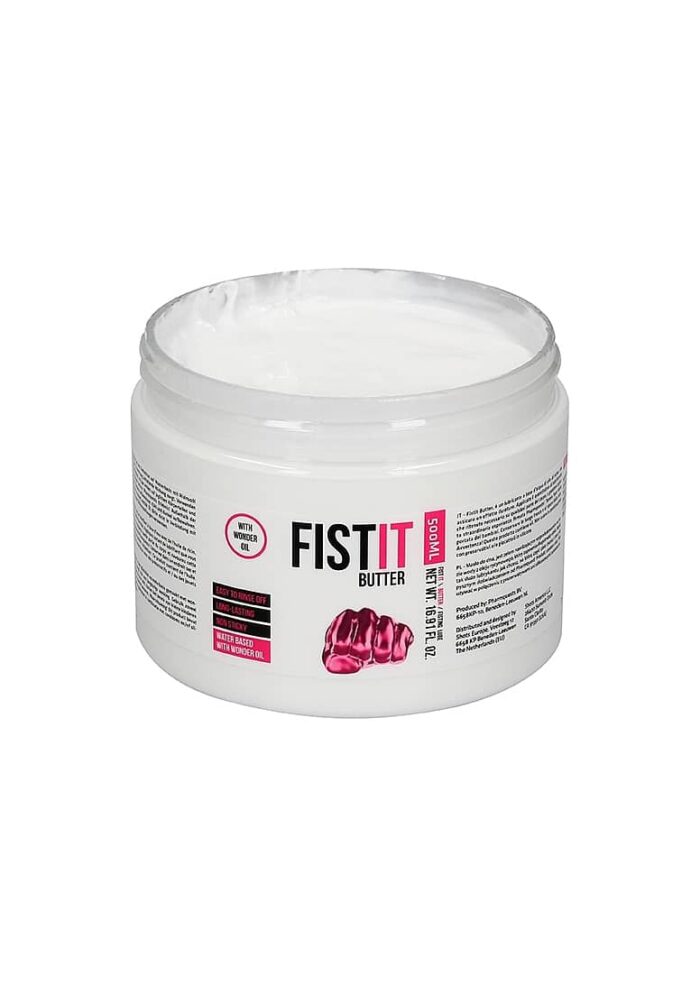 Fist It - Butter  - Vannbasert Glidemiddel med wonder oil - 500 ml