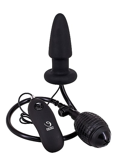 Fanny Hill - Oppblåsbar og Vibrerende Buttplug - Silikon