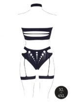Le Desir - Shades - Ananke XII - Frekt Choker Undertøysett - Plus Size