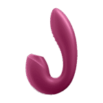 Satisfyer - Sunray - Trykkbølgevibrator med APP - Berry Rød