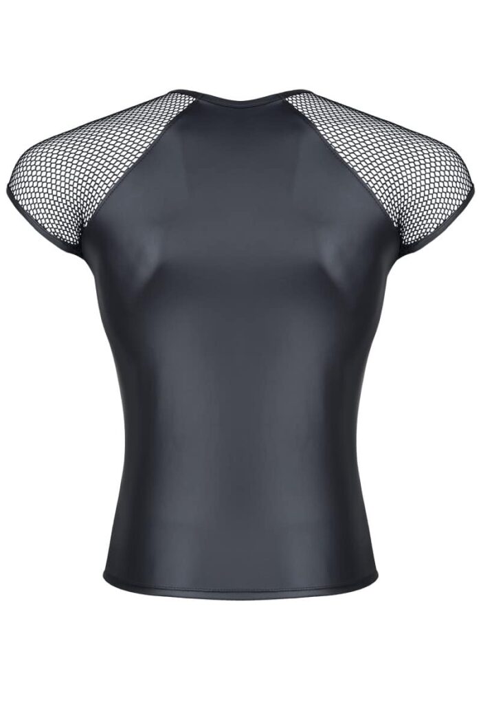 Regnes Fetish Planet - Wetlook Skjorte med netting skulde