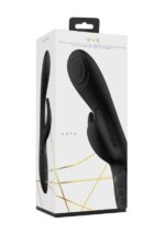 VIVE - Cato - G-punkt rabbitvibrator med Pulse-wave - Sort