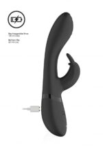 VIVE - Cato - G-punkt rabbitvibrator med Pulse-wave - Sort