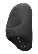VIVE - Hana - Fingervibrator med tappende plate - Sort