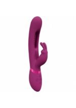 VIVE - Mika - Trippel Rabbitvibrator Med Heftig Tunge - Rosa
