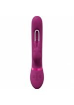 VIVE - Mika - Trippel Rabbitvibrator Med Heftig Tunge - Rosa