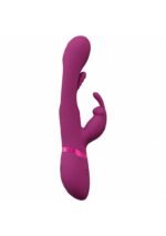 VIVE - Mika - Trippel Rabbitvibrator Med Heftig Tunge - Rosa