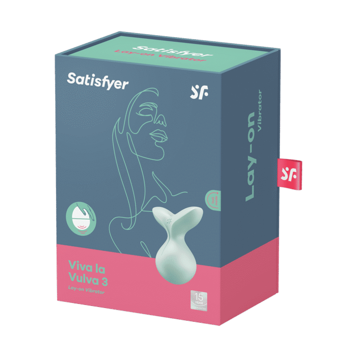 Satisfyer - Viva La Vulva 3 - Lay-on Vibrator - Mint