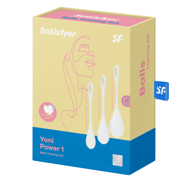 Satisfyer - Yoni Power 1 - Vaginakule Sett - Hvit