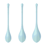 Satisfyer - Yoni Power 2 - Vaginakule Sett - Lyseblå