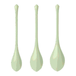 Satisfyer - Yoni Power 2 - Vaginakule Sett - Lys Grønn