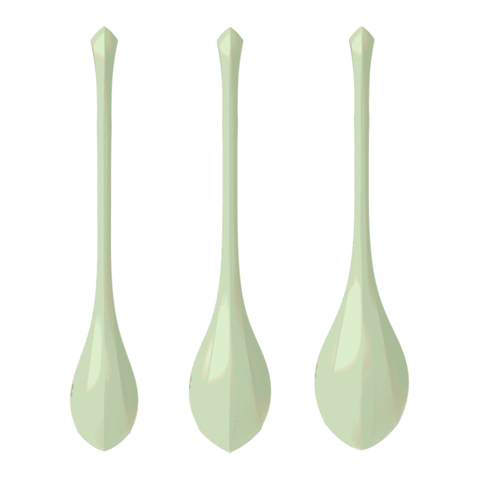 Satisfyer - Yoni Power 2 - Vaginakule Sett - Lys Grønn
