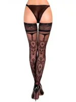 Ballerina - Fantasy - Strømper med Brokademønster - BS113 - Bilde 6
