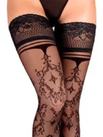 Ballerina - Fantasy - Strømper med Brokademønster - BS113 - Bilde 5