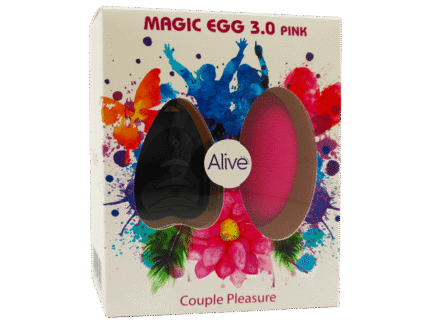 Alive - Magic 3.0 - Vibrerende Egg med Fjernkontroll - Rosa