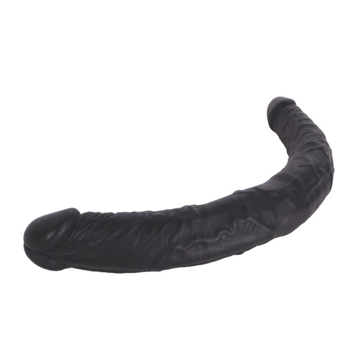 Kiotos COX - Dobbeldildo - 30cm - Sort