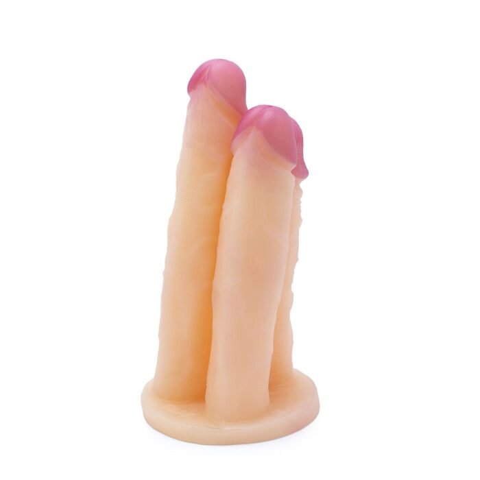 Kiotos COX - Trippeldildo - Lys hudfarge