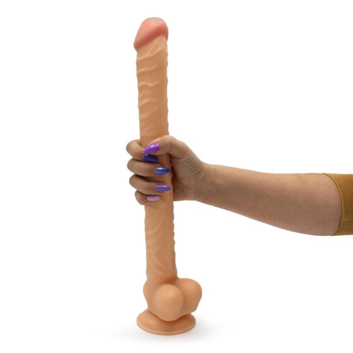 Kiotos COX - MEGA - 40 cm Lang Dildo med Sugekopp