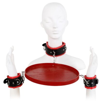 Kiotos - Servant Kit - Cuffs, Collar og serveringsbrett