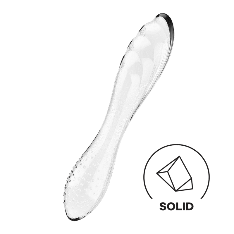 Satisfyer Dazzling Crystal 1 - Glassdildo transparent