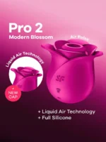 Satisfyer - Modern Blossom - Rose - Trykkbølger, Vibrasjoner og Liquid-Air teknologi - Bilde 4