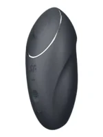 Satisfyer - Tap & Climax - Tappende Klitorisvibrator - Mørk Grå - Bilde 6
