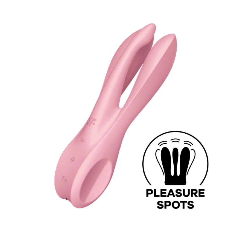 Satisfyer - Threesome 1 - Multi Vibrator - Rosa