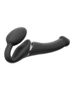 Strap-on-Me - Stroppeløs Strap On med Vibrering - Medium - Sort