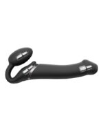 Strap-on-Me - Stroppeløs Strap On med Vibrering - Medium - Sort