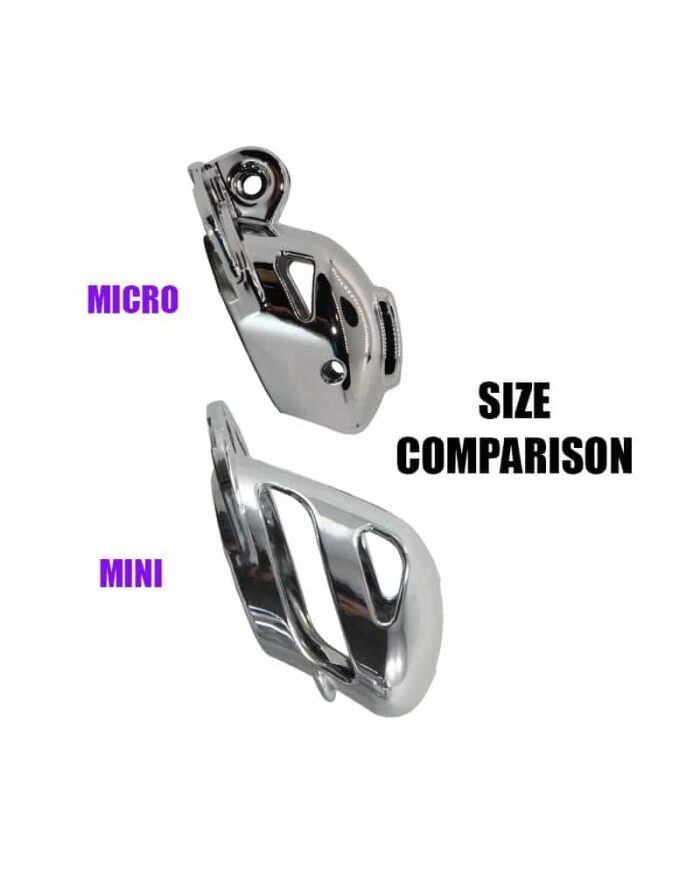 The Vice Micro - Chastity Set - Kuklås sett - Transparent