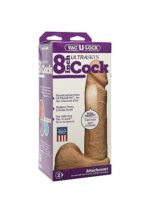 Doc Johnson - Vac-U-Lock - 8" Naturtro UR3 Dildo, Lys