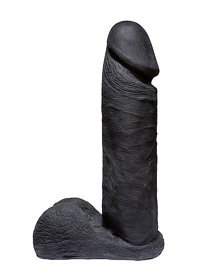 Doc Johnson - Vac-U-Lock - 8" Naturtro UR3 Dildo, Sort