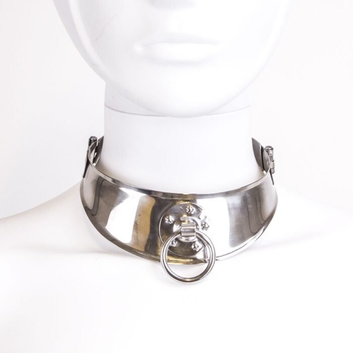 Cleopatra collar med lås og O-ring (12cm)
