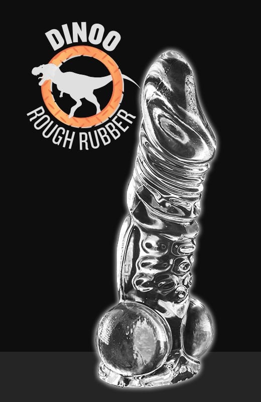 Dinoo - Rinchenia - Fantasi Dildo - Transparent