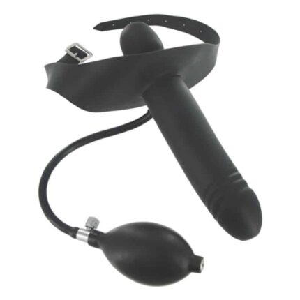 Master series - oppblåsbar gag med dildo