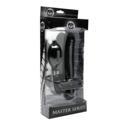 Master series - oppblåsbar gag med dildo