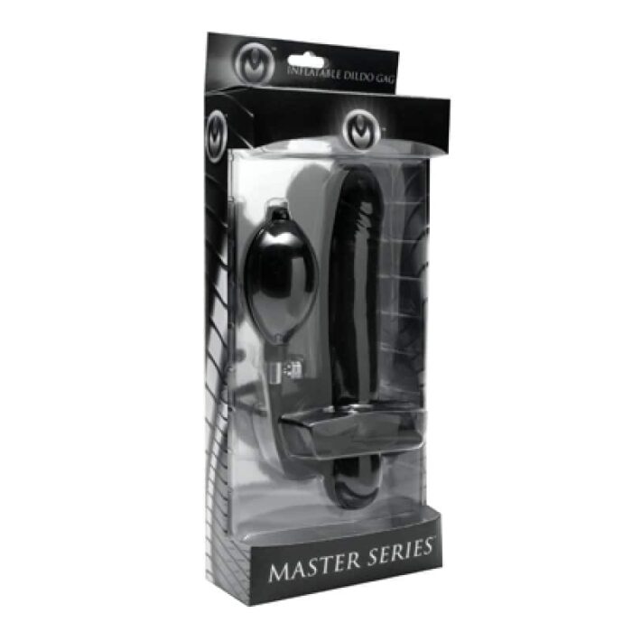 Master series - oppblåsbar gag med dildo
