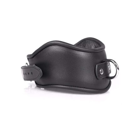 Kiotos - Bredt og kraftig collar Luxe sort