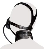 ZADO - Lærmaske med Oppblåsbar Penisgag