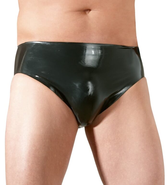 Latex Truse med Anal Dildo