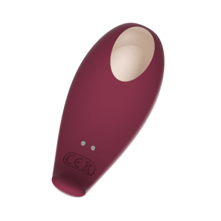 Inspiration - Vibrerende egg og trykkbølgestimulator med app - Gavesett Rødt