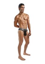 Male Power - Lo Rise Thong - Sort