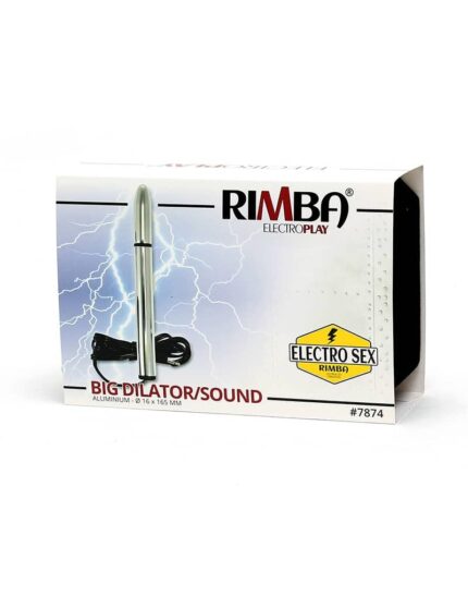 Rimba - Electro dildo. 16,5 cm. bipolar