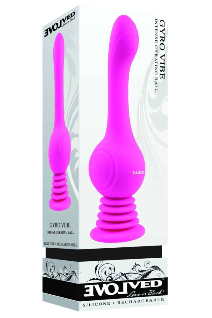 Evolved -  Gyro Vibe - Gyrating Vibrator - Rosa