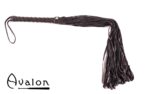 Avalon - LUCIUS - Sort Flogger i Mykt Lær