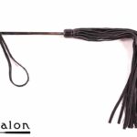 Avalon - SORCERESS - Sort flogger med langt metall håndtak