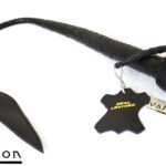 Avalon - WYVERN - Kort bullwhip, Sort