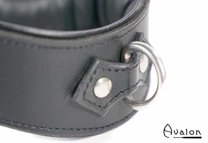 Avalon - GUARDED - Collar med god Polstring, Svart