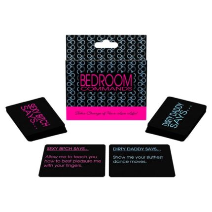 Bedroom commands - kort spill for par